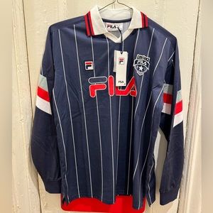 New Fila Goalie Jersey Size M